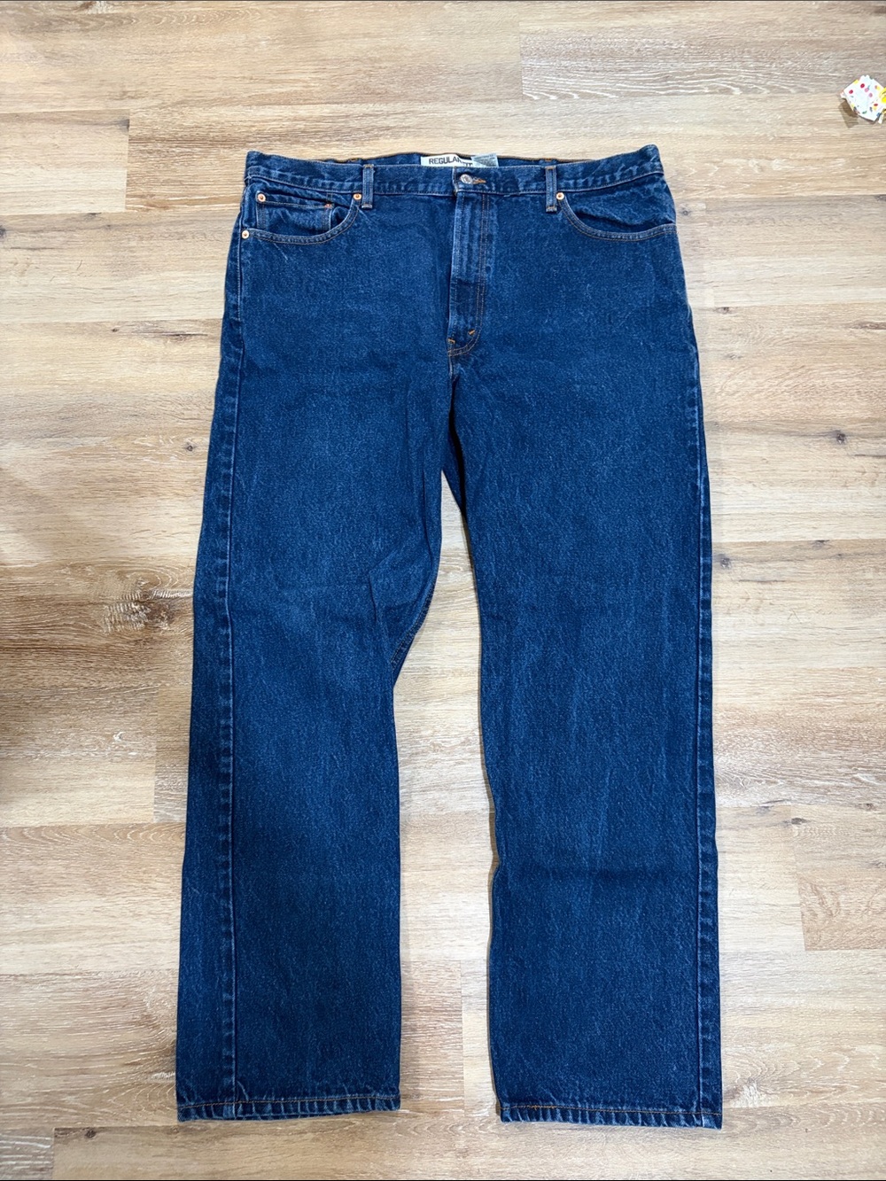 Levi's Dark Blue Straight Leg Jeans